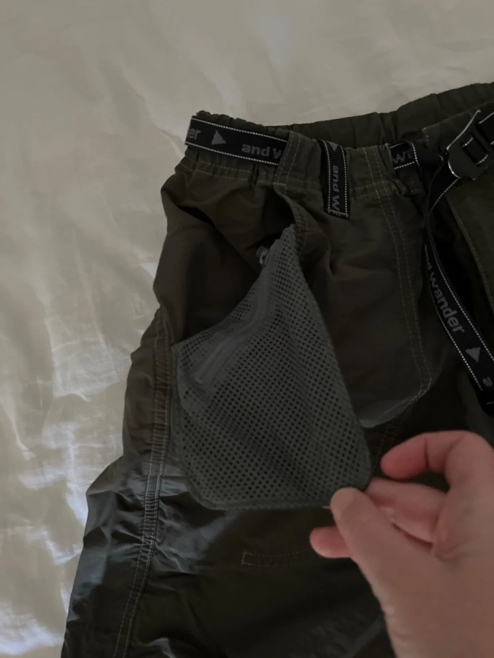 And Wander Japanese ULTIMATE hikimg shorts